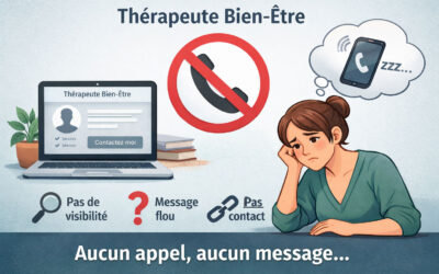 Pourquoi votre site de thérapeute ne génère aucun appel