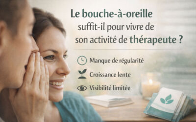 Le bouche-à-oreille suffit-il pour vivre de son activité de thérapeute ?