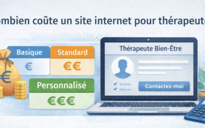 Combien coûte un site internet pour thérapeute ?