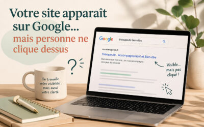 Pourquoi votre site apparaît sur Google… mais personne ne clique dessus ?